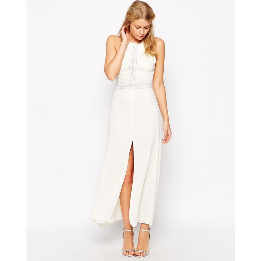 Jarlo Millie Ethereal Boho Lace Maxi Dress